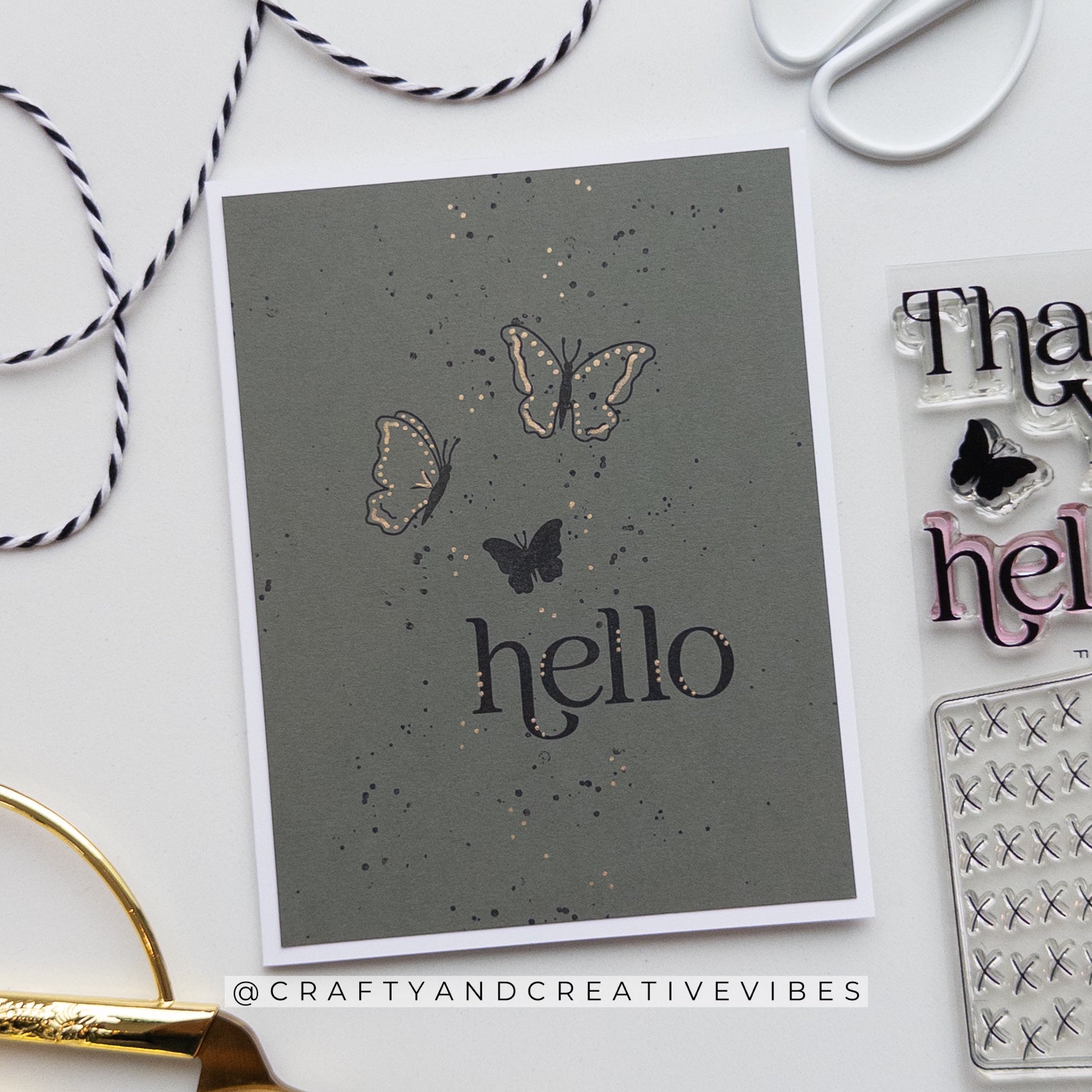 Simon Says Clear Stamps Basket of Blooms 2380ssc Beautiful Moments Hello Card