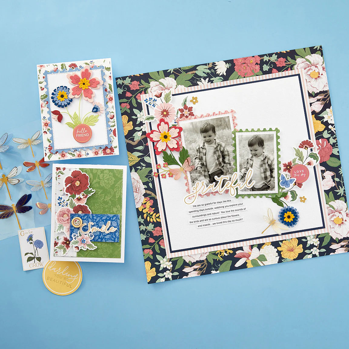 Spellbinders Bayfair Button Embellishments 168508 smile