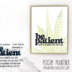 Simon Says Stamps and Dies Be Patient set1044bp STAMPtember Be Patient Card | color-code:ALT03
