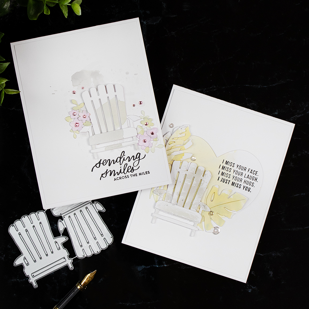 Simon Says Stamp! Simon Says Stamp ADIRONDACK CHAIR Wafer Dies sssd112632  Miss You Cards | color-code:ALT01