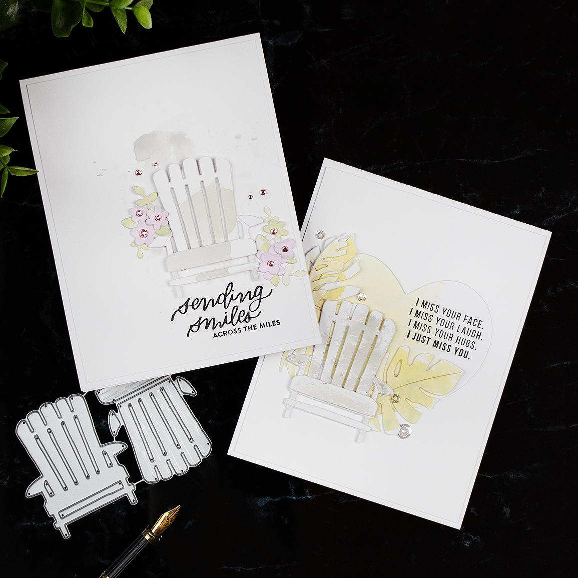 Simon Says Stamp! Simon Says Stamp ADIRONDACK CHAIR Wafer Dies sssd112632  Miss You Cards | color-code:ALT01