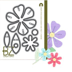 Benzie Design BZ Cluster of Cosmos Deep Etch Dies tded073