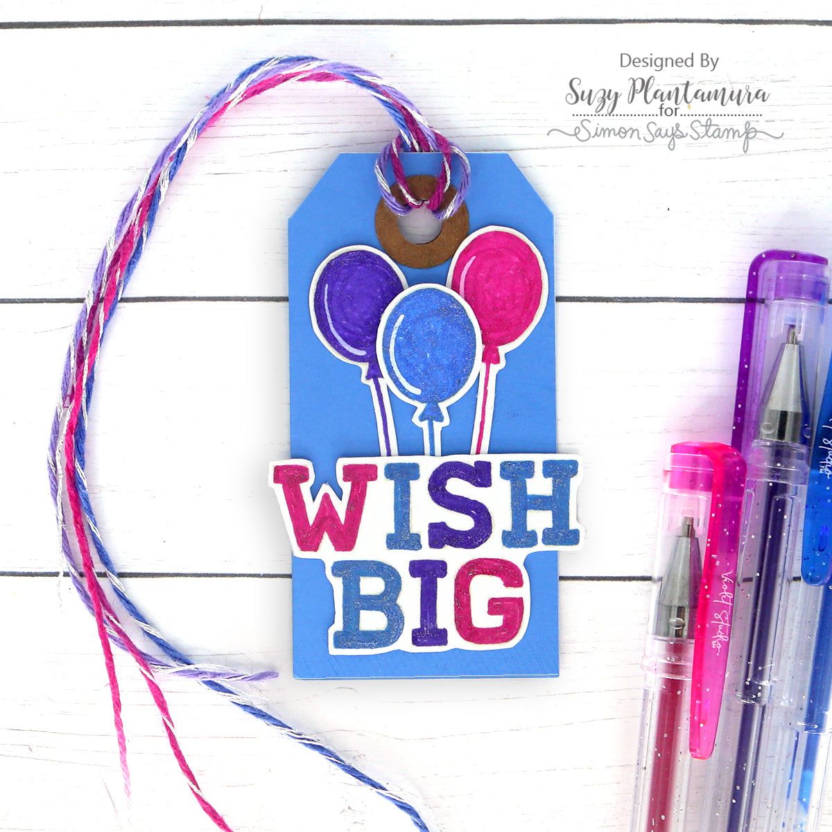 Simon Says Stamps and Dies Best Year Yet set630by Dear Friend Birthday Tag | color-code:ALT06