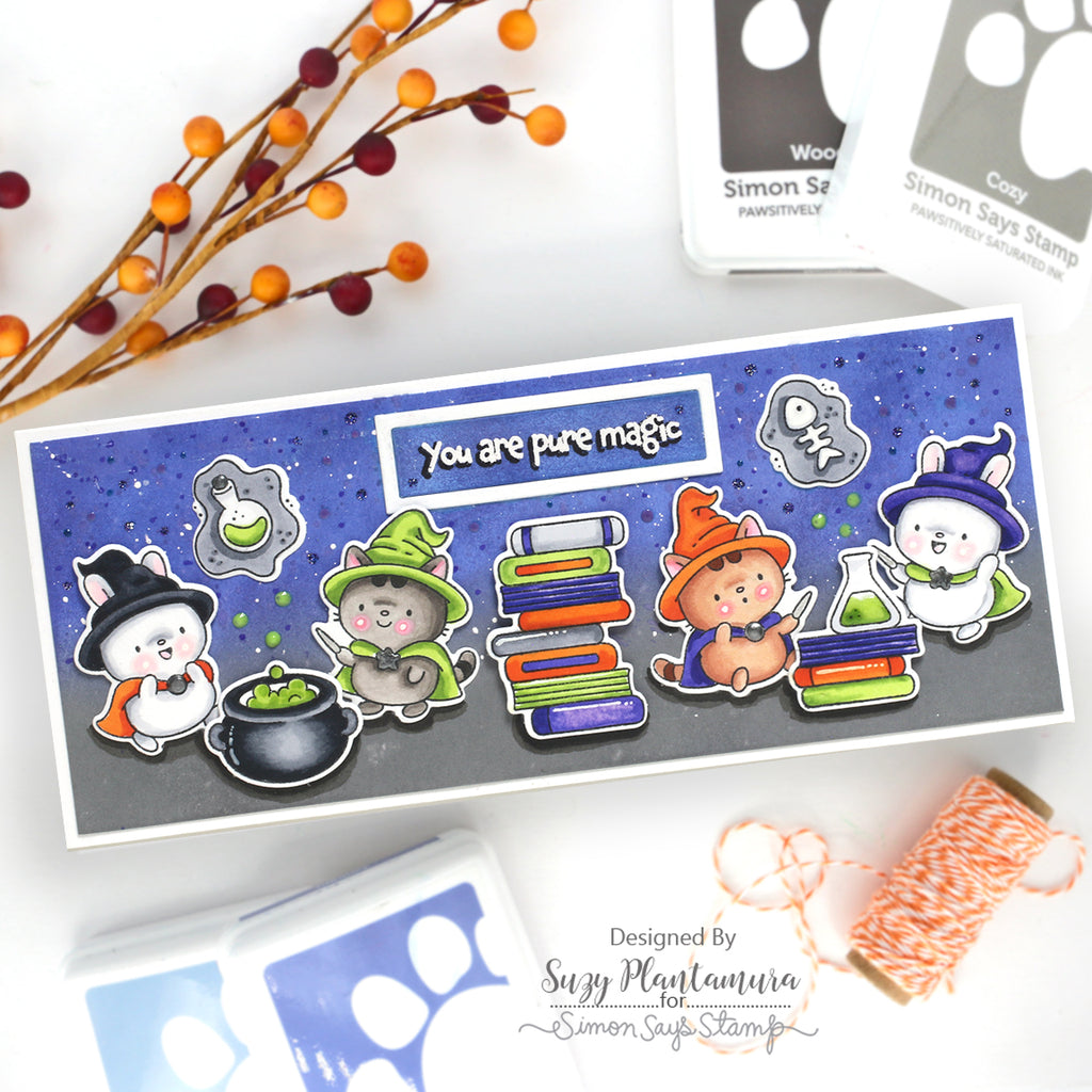 Simon Says Stamps and Dies Best Witches set1048bw STAMPtember Halloween Card | color-code:ALT08