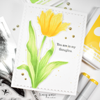 Simon Says Stamp Big Botanicals Wafer Dies 8008sdc You Are My Favorite Thinking of You Card | color-code:ALT05