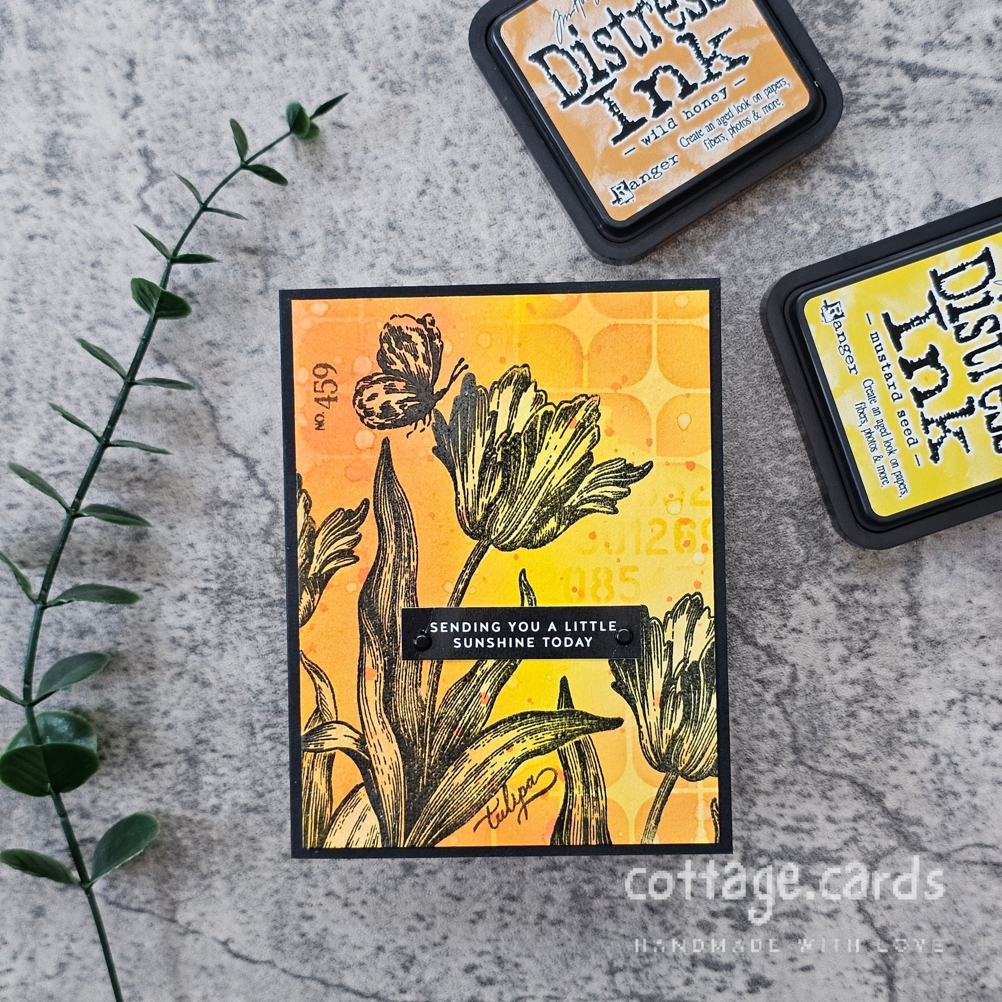 Simon Says Clear Stamps Big Botanicals 2197ssc You Are My Favorite Encouragement Card