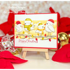Simon Says Stamp Winter Birdies Wafer Dies Bundle set1101bw And Everything Nice Christmas Card | color-code:ALT03