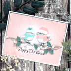 Simon Says Stamp Winter Birdies Wafer Dies Bundle set1101bw And Everything Nice Christmas Card | color-code:ALT02