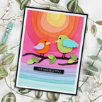 Simon Says Stamps and Dies For the Birds and Birdies Bundle set1018fb Friend Like You Miss You Card