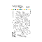 Alex Syberia Designs Birthday Bouquet Clear Stamp Set asd-sta-160
