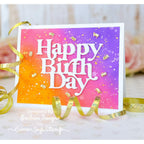 Simon Says Stamp Birthday Confetti Wafer Dies sssd112905 Stamptember Birthday Card