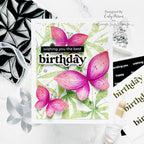 Simon Says Stamp Sentiment Strips Birthday Mail 1004sg Celebrate Birthday Card | color-code:ALT01