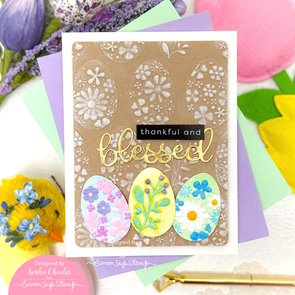 Simon Says Stamp Blessed Wafer Dies 1268sdc Favorite Things Blessed Card | color-code:ALT05