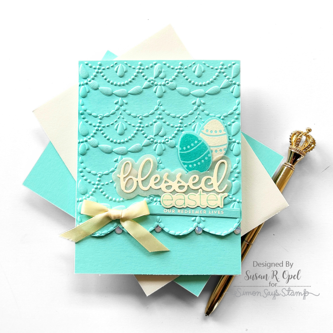 Simon Says Stamp Blessed Wafer Dies 1268sdc Favorite Things Blessed Card