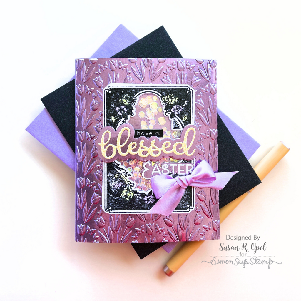 Simon Says Stamp Blessed Wafer Dies 1268sdc Favorite Things Blessed Card