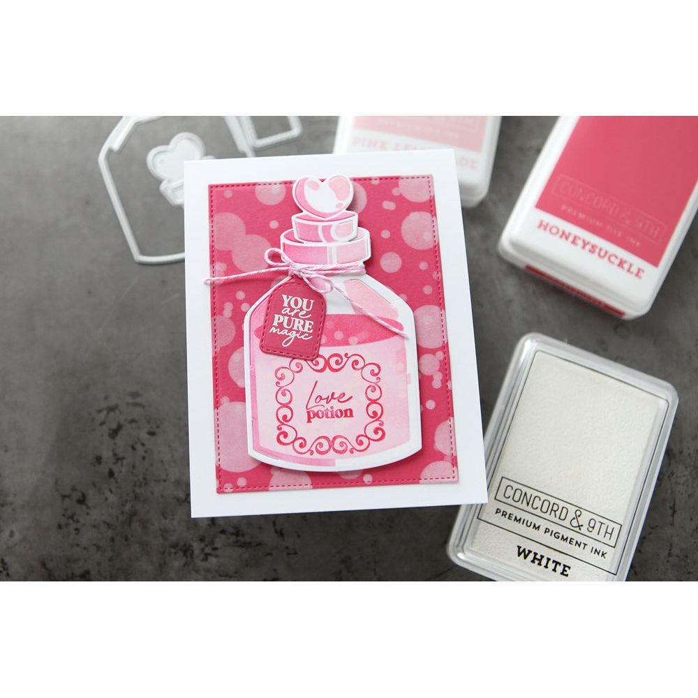 Waffle Flower Love Potion Clear Stamps 421591 pure magic | color-code:ALT02