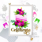 Simon Says Stamp Boho Celebrate Wafer Dies sssd112945c Diecember Celebrate Card | color-code:ALT03