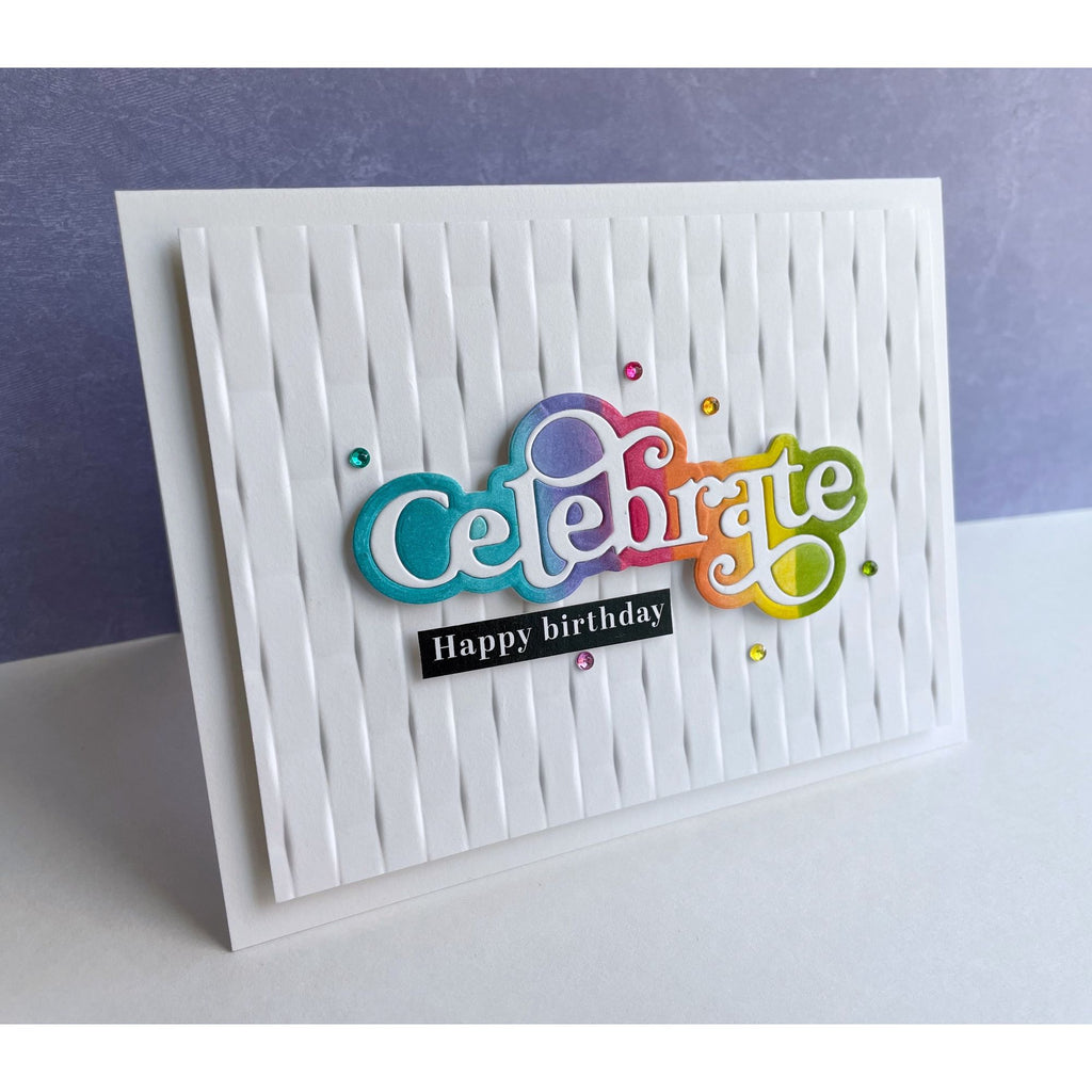 Simon Says Stamp Boho Celebrate Wafer Dies sssd112945c Diecember Celebrate Card | color-code:ALT02