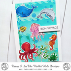 The Rabbit Hole Designs Sea-ing is Believing Clear Stamps TRH-203 Ocean