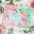 Simon Says Stamp Bouncy Happy Easter Wafer Dies 1267sd Rain or Shine Easter Card | color-code:ALT11