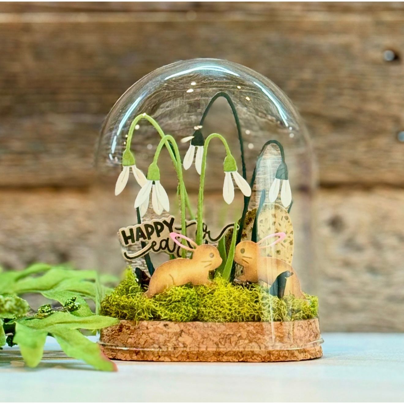Simon Says Stamp Bounding Bunnies Wafer Dies s990 Rain or Shine Easter Decor