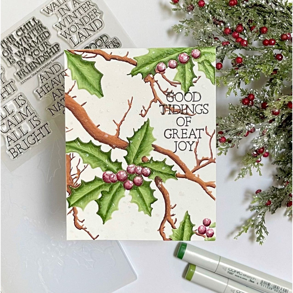 Simon Says Stamp And Everything Nice Collection I Want It All Embossing Folders set1111ef