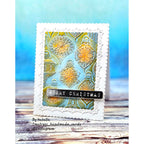 Simon Says Stamp Embossing Folder and Cutting Dies Brilliant Ornaments sfd518 Sugar and Spice Christmas Card