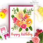 Simon Says Stamp and Dies Basic Brushstroke Greetings set1168bb Birthday Card | color-code:ALT08