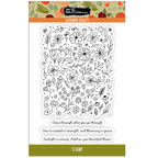 Brutus Monroe Blooming Beauty Clear Stamps bru2202