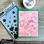 Brutus Monroe Bubbles A2 Stencil bru4808 broom