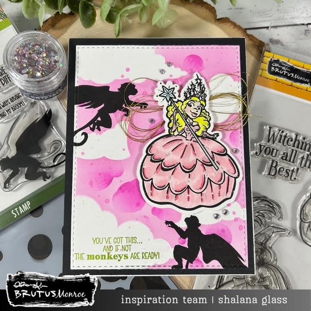 Brutus Monroe Bubbles A2 Stencil bru4808 princess