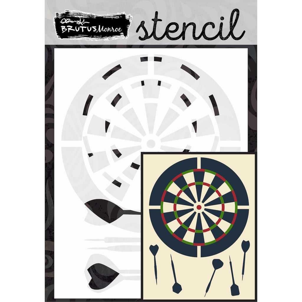 Brutus Monroe Bullseye A2 Layering Stencils bru9893