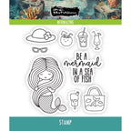 Brutus Monroe Mermazing Clear Stamps bru6080
