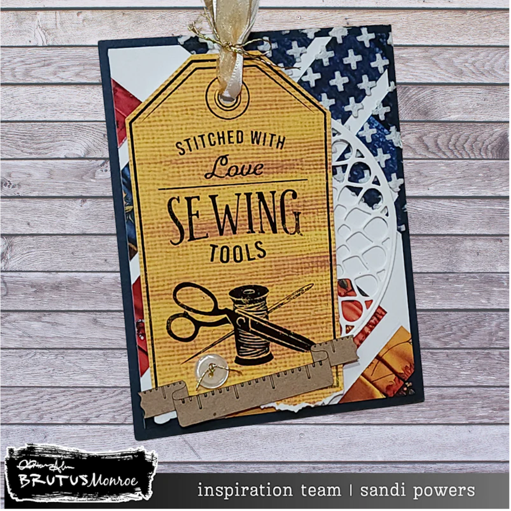 Brutus Monroe Washi Map Two bru8206-3 sewing