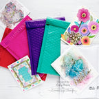 Simon Says Stamp Red Bubble Mailers 6 Pack 6pkred Celebrate