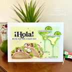 Simon Says Stamp Build a Taco Wafer Dies 1073sd Celebrate Friend Card