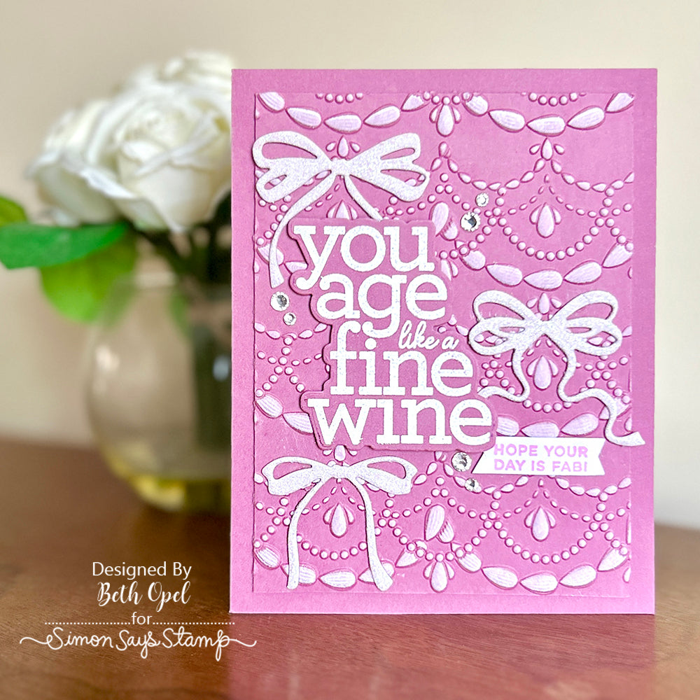 Simon Says Stamp Favorite Things Collection I Want It All Embossing Folders set940ef Bundled Swag