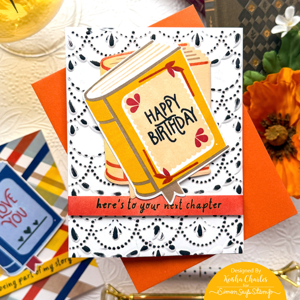 Simon Says Stamp Embossing Folder Bundled Swag sf446 Favorite Things BIrthday Card  | color-code:ALT04