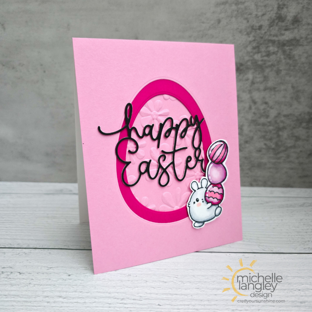 Simon Says Stamps and Dies Bunny Bonanza set1180bb Beautiful Moments Easter Card
