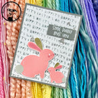 Simon Says Stamps and Dies Bunny Kisses set737bk Splendor Easter Card