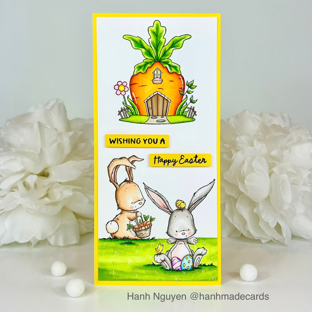 Simon Says Stamps and Dies Bunny Blessings set930bb Favorite Things Easter Card | color-code:ALT07