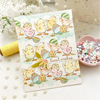 Simon Says Clear Stamps Bunny Blessings 2169ssc Favorite Things Easter Card 