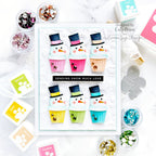 Simon Says Stamp Pawsitively Dazzling Gems Butter se119 Festive Fun Christmas Card | color-code:ALT05