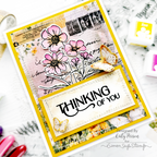 Simon Says Stamp Butterfly Blossoms Wafer Dies 1317sdc Thinking of You Card | color-code:ALT09