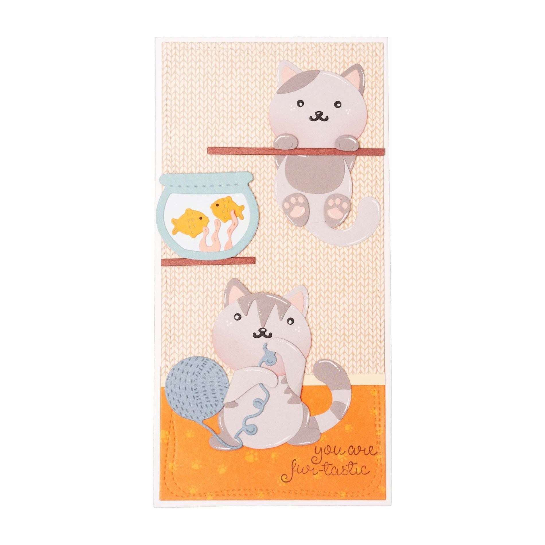 Studio Light Accessories Cats Friendz Dies ccl-fr-cd742 fur-tastic