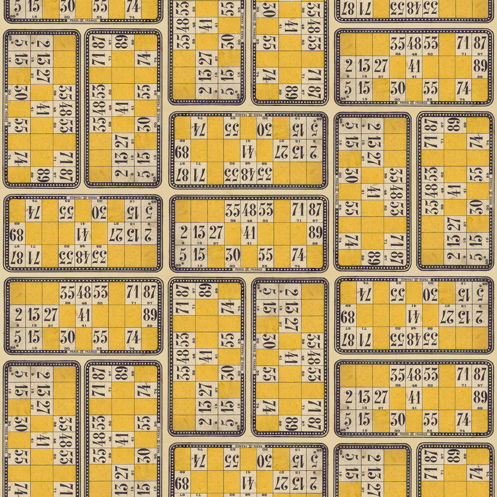 Tim Holtz Fabric By The Yard Yellow Numbers ccth023 Eclectic Elements Canvas