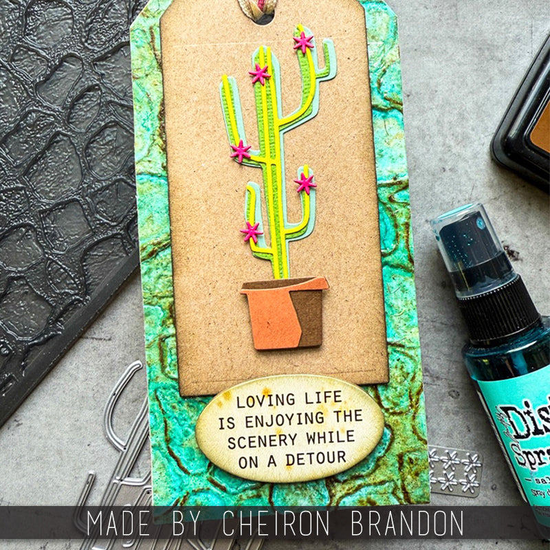 Tim Holtz Sizzix 3D Large A5 Embossing Folders and Pad October 2025 I Want It All Bundle