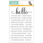 CZ Design Clear Stamps HELLO YOU CZ08