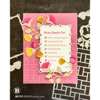 CZ Design Clear Stamps Noted Mother's Day cz70c In My Heart Mom Checklist Card