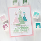 CZ Design Stamps and Dies Christmas Joy set1256cj Cathy Zielske Celebrate the Season Card | color-code:ALT03